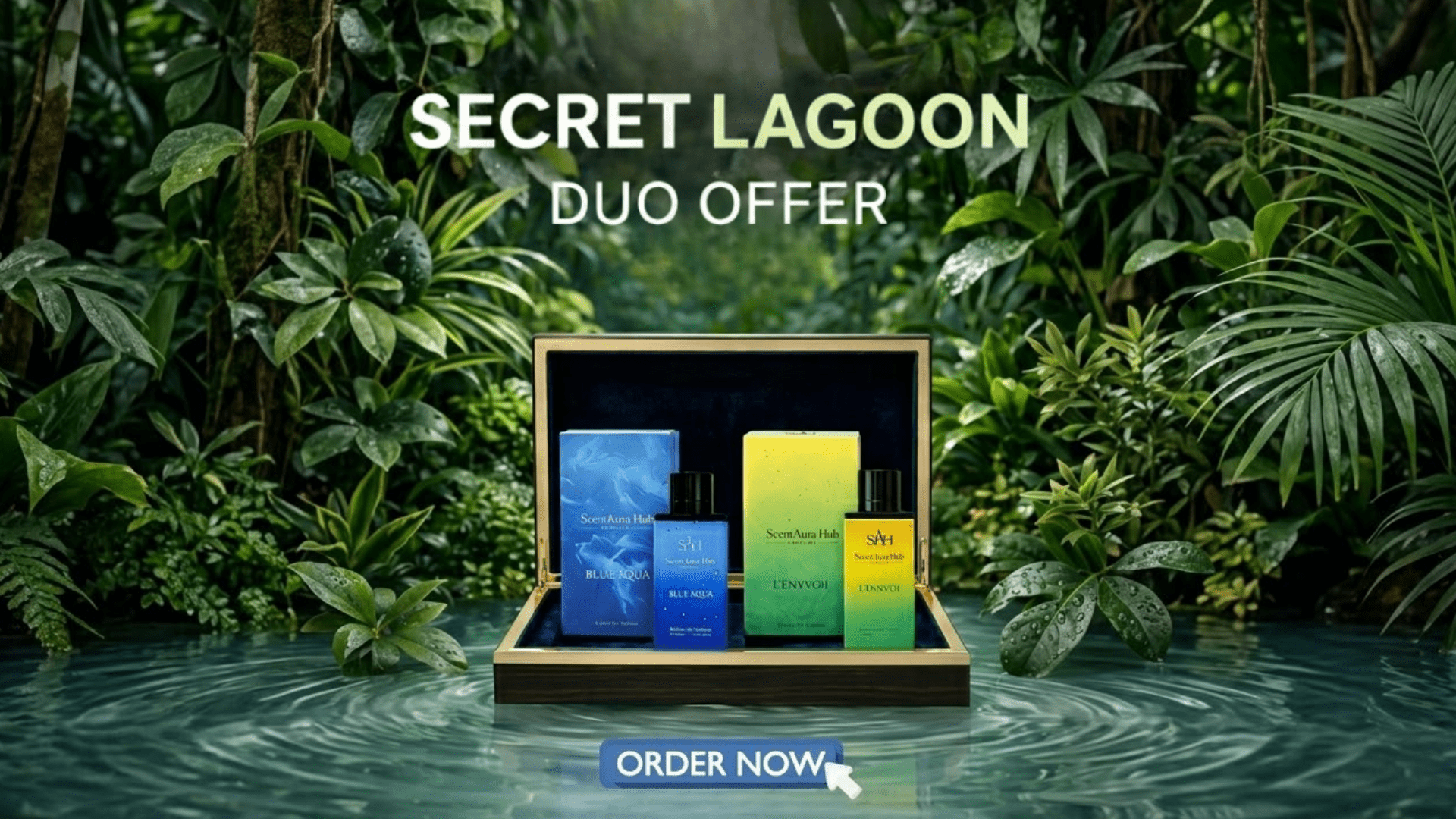 Eid Mubarak with the Secret Lagoon Duo: A Fragrance Escape - ScéntAura Hub Parfums