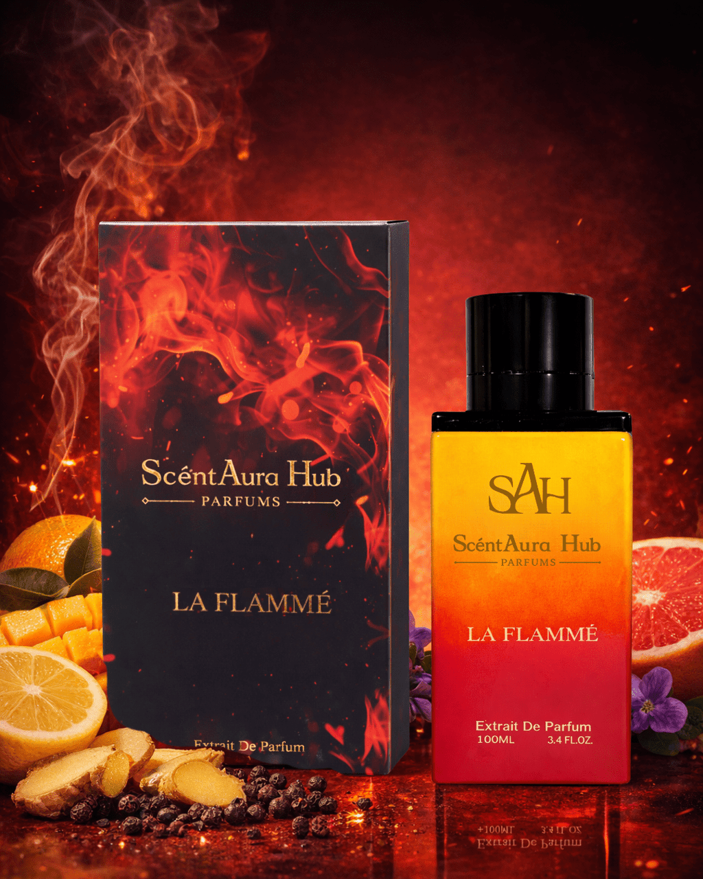 LA FLAMMÉ - ScéntAura Hub Parfums